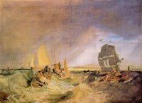 Картина автора Тёрнер Джозеф Мэллорд Уильям под названием Shipping at the Mouth of the Thames