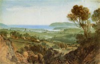 Картина автора Тёрнер Джозеф Мэллорд Уильям под названием View over Plymouth Harbour