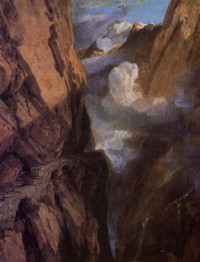 Картина автора Тёрнер Джозеф Мэллорд Уильям под названием The Pass of St Gothard