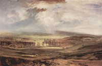 Картина автора Тёрнер Джозеф Мэллорд Уильям под названием Raby Castle, the Seat of the Earl of Darlington