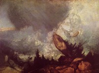 Картина автора Тёрнер Джозеф Мэллорд Уильям под названием The Fall of an Avalanche in the Grisons