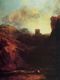 Картина автора Тёрнер Джозеф Мэллорд Уильям под названием Dolbadern Castle, North Wales