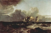 Картина автора Тёрнер Джозеф Мэллорд Уильям под названием The Egremont Sea Piece. Ships bearing up for Anchorage