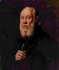 Картина автора Тинторетто Якопо под названием Porträt des Bildhauers Jacopo Sansovino