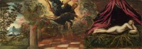 Картина автора Тинторетто Якопо под названием Jupiter and Semele