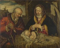 Картина автора Тинторетто Якопо под названием The Nativity