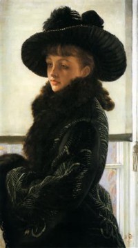 Картина автора Тиссо Жак Жозеф под названием Mavourneen - Portrait of Kathleen Newton