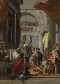 Картина автора Тьеполо Джованни Доменико под названием The Marriage of Frederick Barbarossa