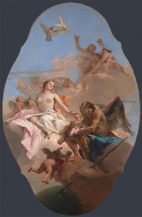 Картина автора Тьеполо Джованни Баттиста под названием An Allegory with Venus and Time