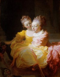 Картина автора Фрагонар Жан Оноре под названием the two sisters