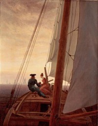Картина автора Фридрих Каспар Давид под названием On a Sailing Ship