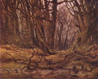 Картина автора Фридрих Каспар Давид под названием Wald im Spatherbst