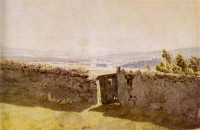 Картина автора Фридрих Каспар Давид под названием Landschaft mit zerfallener Mauer