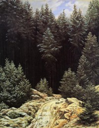 Картина автора Фридрих Каспар Давид под названием Fruhschnee