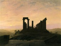 Картина автора Фридрих Каспар Давид под названием Junotempel in Agrigent
