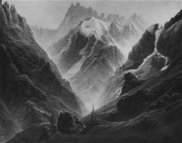 Картина автора Фридрих Каспар Давид под названием Hochgebirge