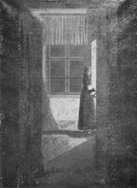 Картина автора Фридрих Каспар Давид под названием Frau mit dem Leuchter