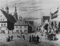 Картина автора Фридрих Каспар Давид под названием Marktplatz von Greifswald