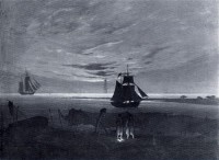 Картина автора Фридрих Каспар Давид под названием Abend an der Ostsee