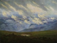 Картина автора Фридрих Каспар Давид под названием Ziehende Wolken