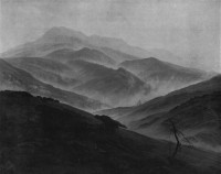 Картина автора Фридрих Каспар Давид под названием Riesengebirgslandschaft mit aufsteigendem Nebel