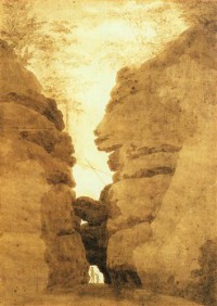 Картина автора Фридрих Каспар Давид под названием Felsentor im Uttewalder Grund