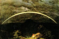 Картина автора Фридрих Каспар Давид под названием Gebirgslandschaft mit Regenbogen
