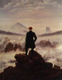 Картина автора Фридрих Каспар Давид под названием Der Wanderer uber dem Nebelmeer
