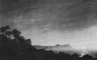 Картина автора Фридрих Каспар Давид под названием Blick auf Arkona mit aufgehendem Mond