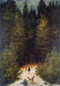 Картина автора Фридрих Каспар Давид под названием Der Chasseur im Walde