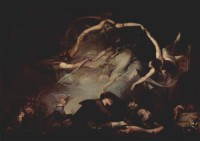 Картина автора Фюсли Иоганн Генрих под названием The Shepherd's Dream