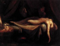 Картина автора Фюсли Иоганн Генрих под названием The Nightmare