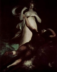 Картина автора Фюсли Иоганн Генрих под названием Der Schiffbruch des Odysseus