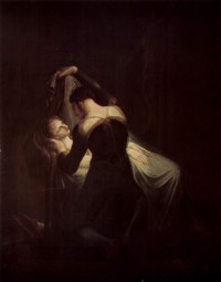 Картина автора Фюсли Иоганн Генрих под названием Romeo at Juliet's Deathbed
