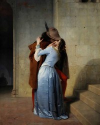 Картина автора Хайес Франческо под названием The Kiss  				 - Поцелуй