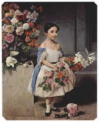Картина автора Хайес Франческо под названием Portrait of Antonietta Negroni Prati Morosini as Child