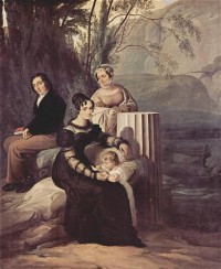 Картина автора Хайес Франческо под названием Portrait of Stampa di Sonico Family