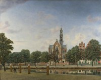 Картина автора Хейден Ян под названием View of the Westerkerk, Amsterdam
