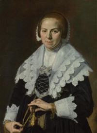Картина автора Хальс Франс под названием Portrait of a Woman with a Fan
