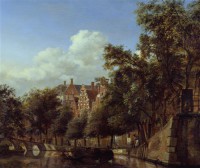 Картина автора Хейден Ян под названием Amsterdam near Herengracht