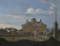 Картина автора Хейден Ян под названием The Huis ten Bosch at The Hague