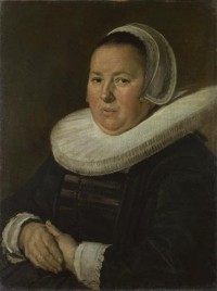 Картина автора Хальс Франс под названием Portrait of a Middle-Aged Woman with Hands Folded
