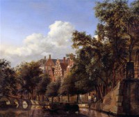 Картина автора Хейден Ян под названием Herengracht, Amsterdam, Viewed from the Leliegracht