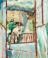 Картина автора Хейертен Сигрид под названием Utsikt över rue Joseph-Bara