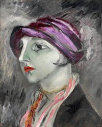 Картина автора Хейертен Сигрид под названием Den violetta hatten