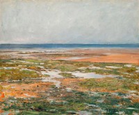 Картина автора Хилл Карл Фредерик под названием Beach scene from Luc-sur-mer
