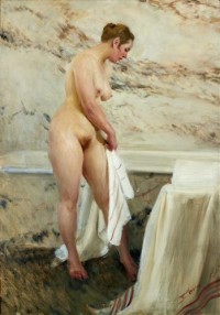 Картина автора Цорн Андерс под названием В ванной комнате
