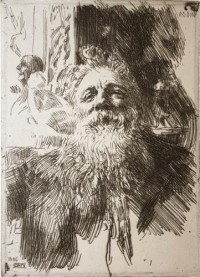 Картина автора Цорн Андерс под названием Auguste Rodin