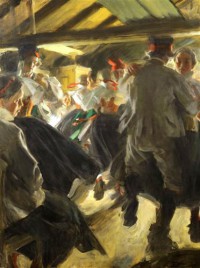 Картина автора Цорн Андерс под названием Dance in the Gopsmorkate
