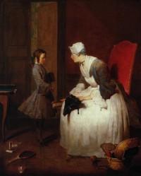 Картина автора Шарден Жан Батист Симеон под названием The governess